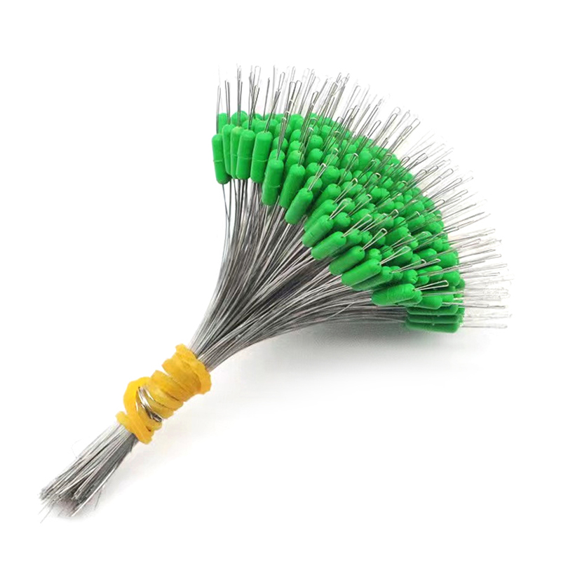 Fishing Equipment Deals - Hurtownia 300 sztuk/opakowanie Owalne Czarne Silikonowe