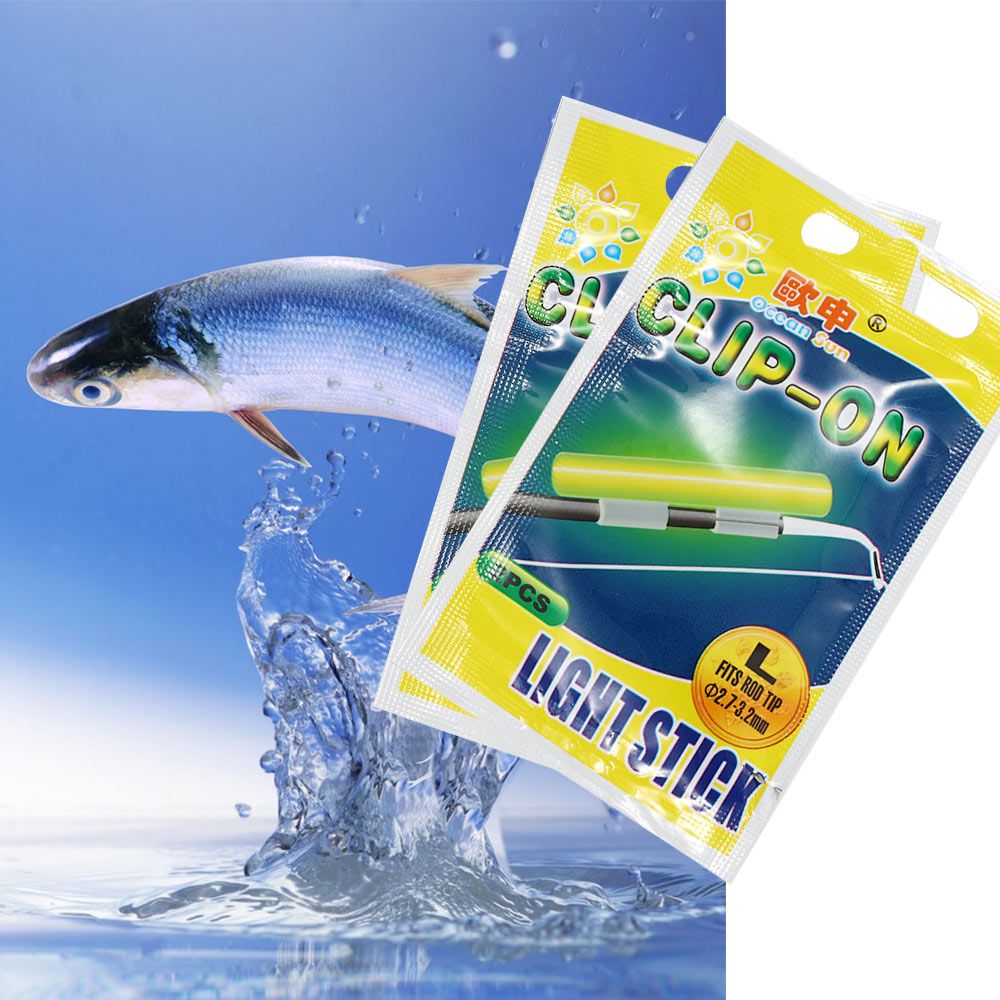 Night Float Fishing - Świetliki wędkarskie 5 sztuk, fluorescencyjne, do