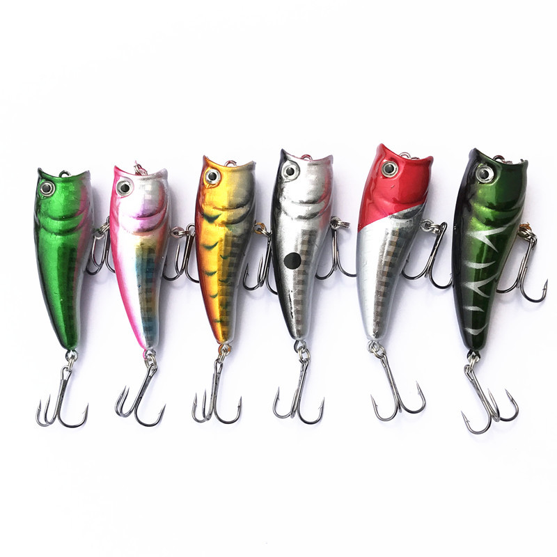 Fishing Equipment Deals - Przynęty Popper Wędkarskie 6cm/7.7g Sztuczne Twarde