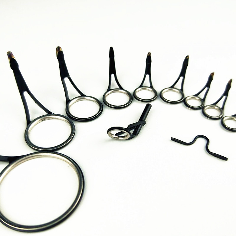 Fishing Equipment Guide - NooNRoo-prowadnica pierścieniowa ze stali nierdzewnej, Spinning