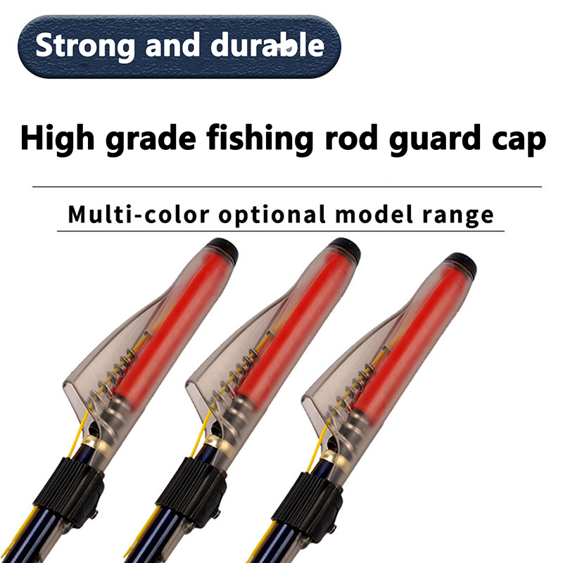 Fishing Equipment Guide - 1 szt. Przezroczysta osłonka na szczytówkę
