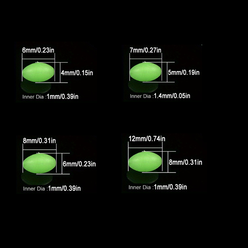 100 sztuk/partia Owalne Świecą – Night Float Fishing recenzja i cena