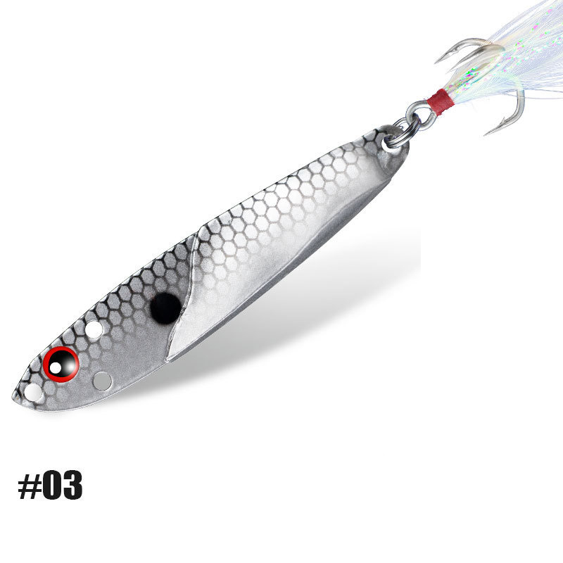 1 szt. Metalowy Jig 3D Przynęt – Fishing Equipment For Trout recenzja i cena
