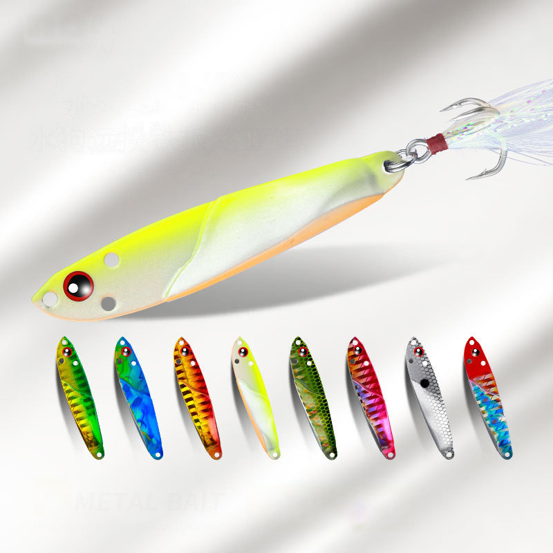 1 szt. Metalowy Jig 3D Przynęt – Fishing Equipment For Trout recenzja i cena