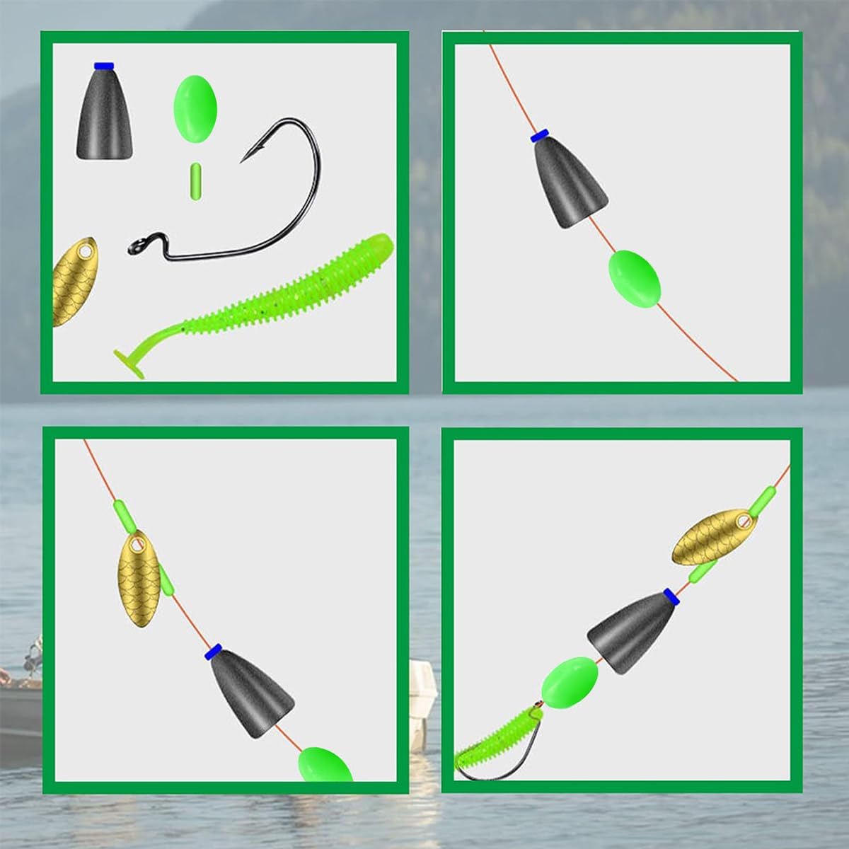 Świecące koraliki wędkarskie o – Night Float Fishing recenzja i cena